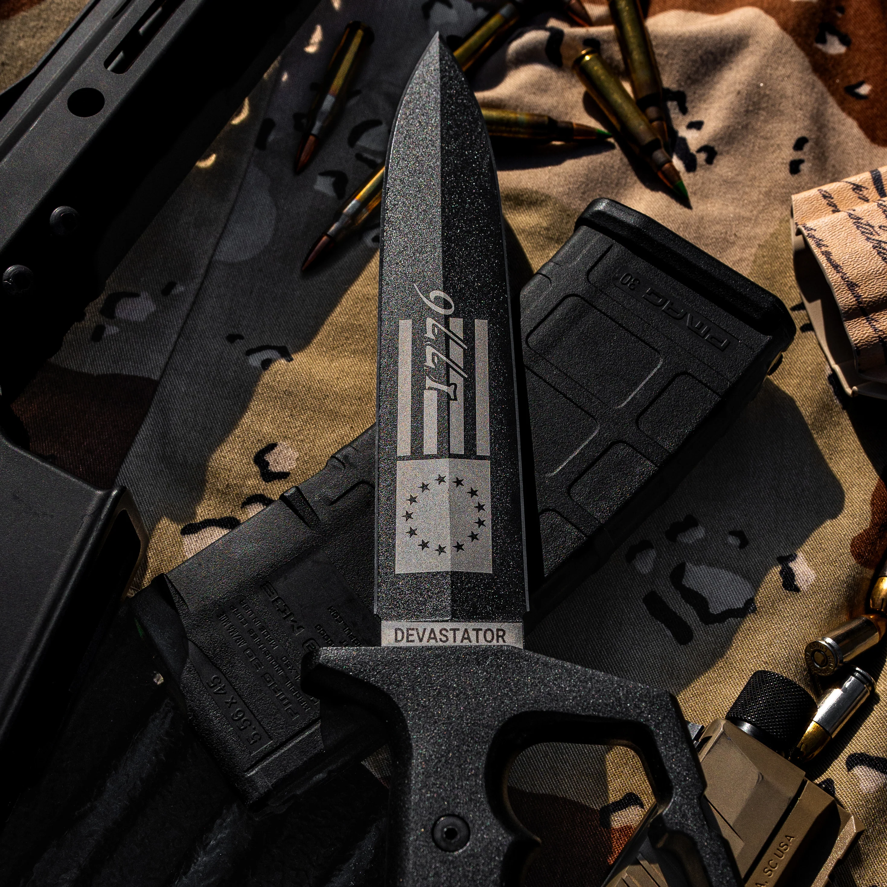 1776 Devastator Tactical Blade - Image 7