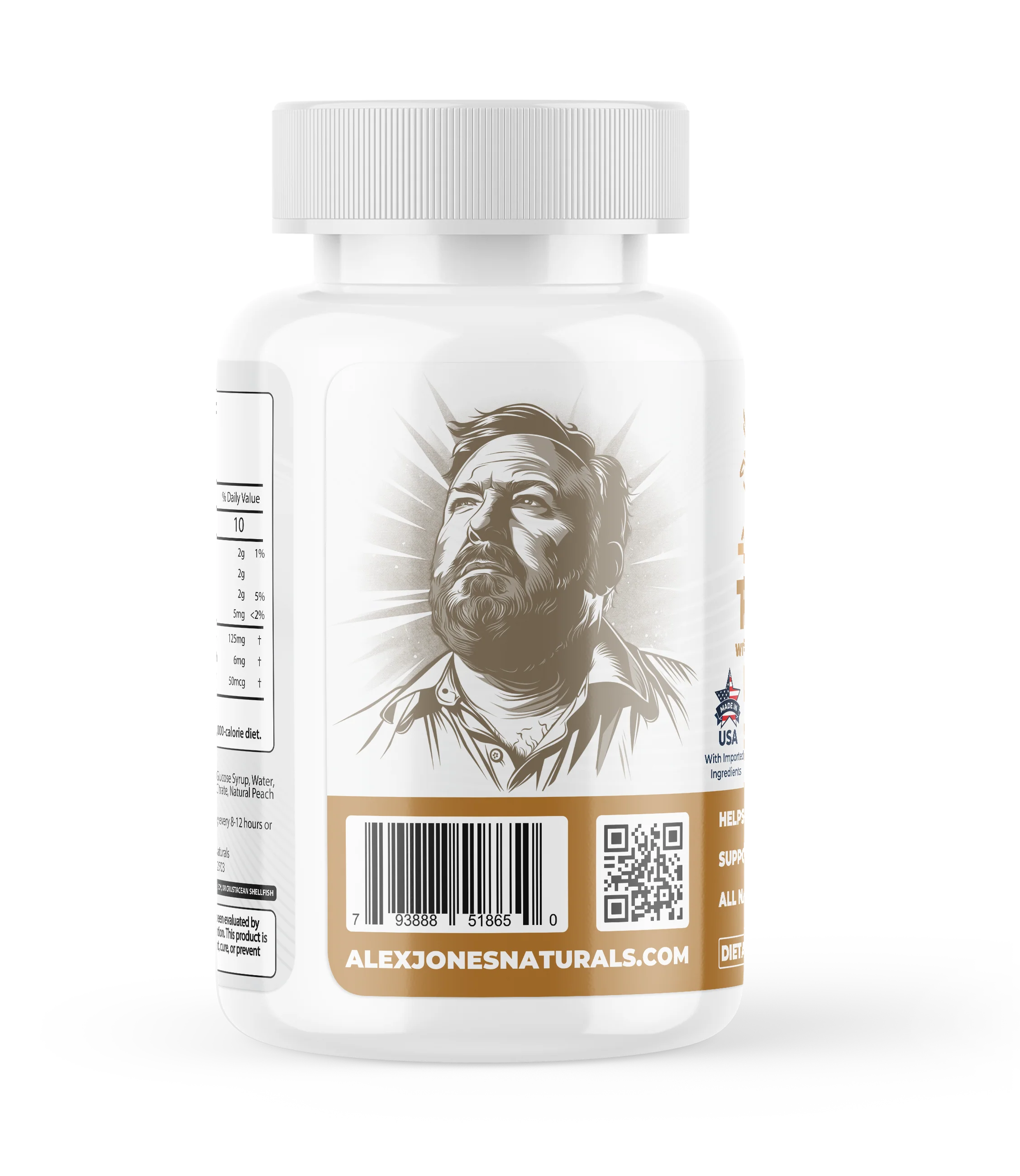 Ultimate Turmeric Gummies With Ginger Root & Black Pepper (Peach Flavor) (60 Gummies) (60 Servings) - Image 5