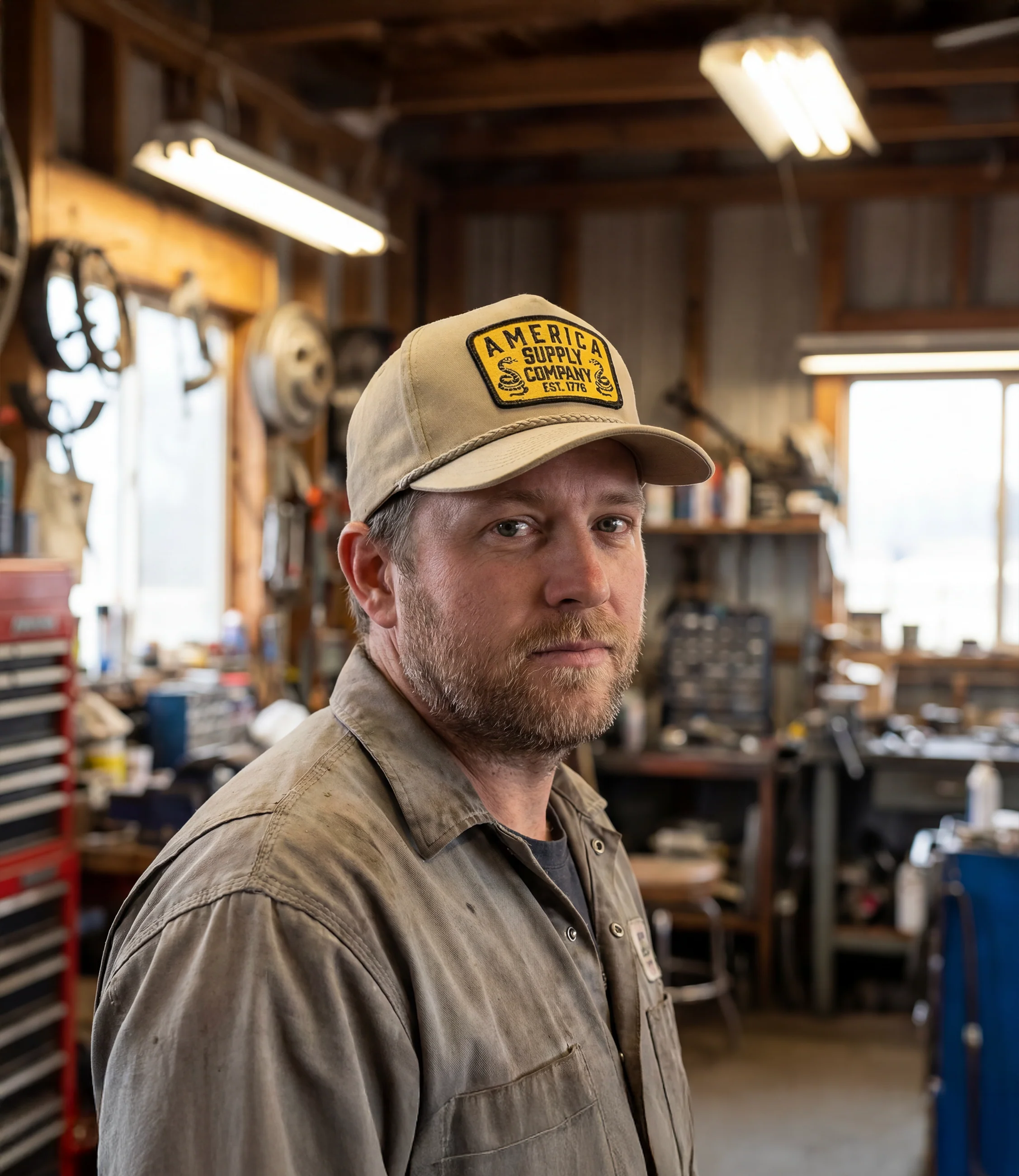 America Supply Company Patch Hat - Image 4