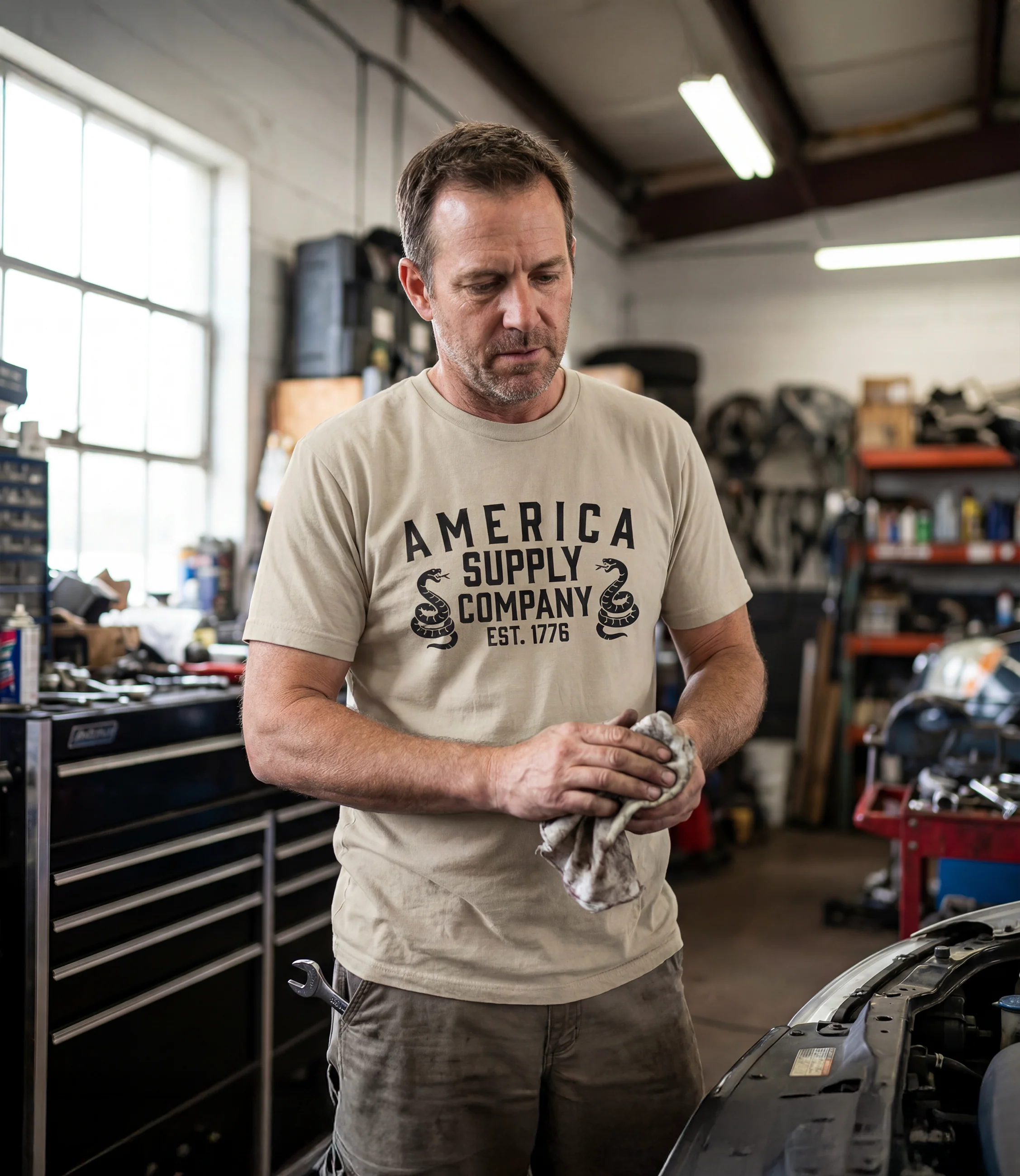 America Supply Company T-Shirt - Image 4