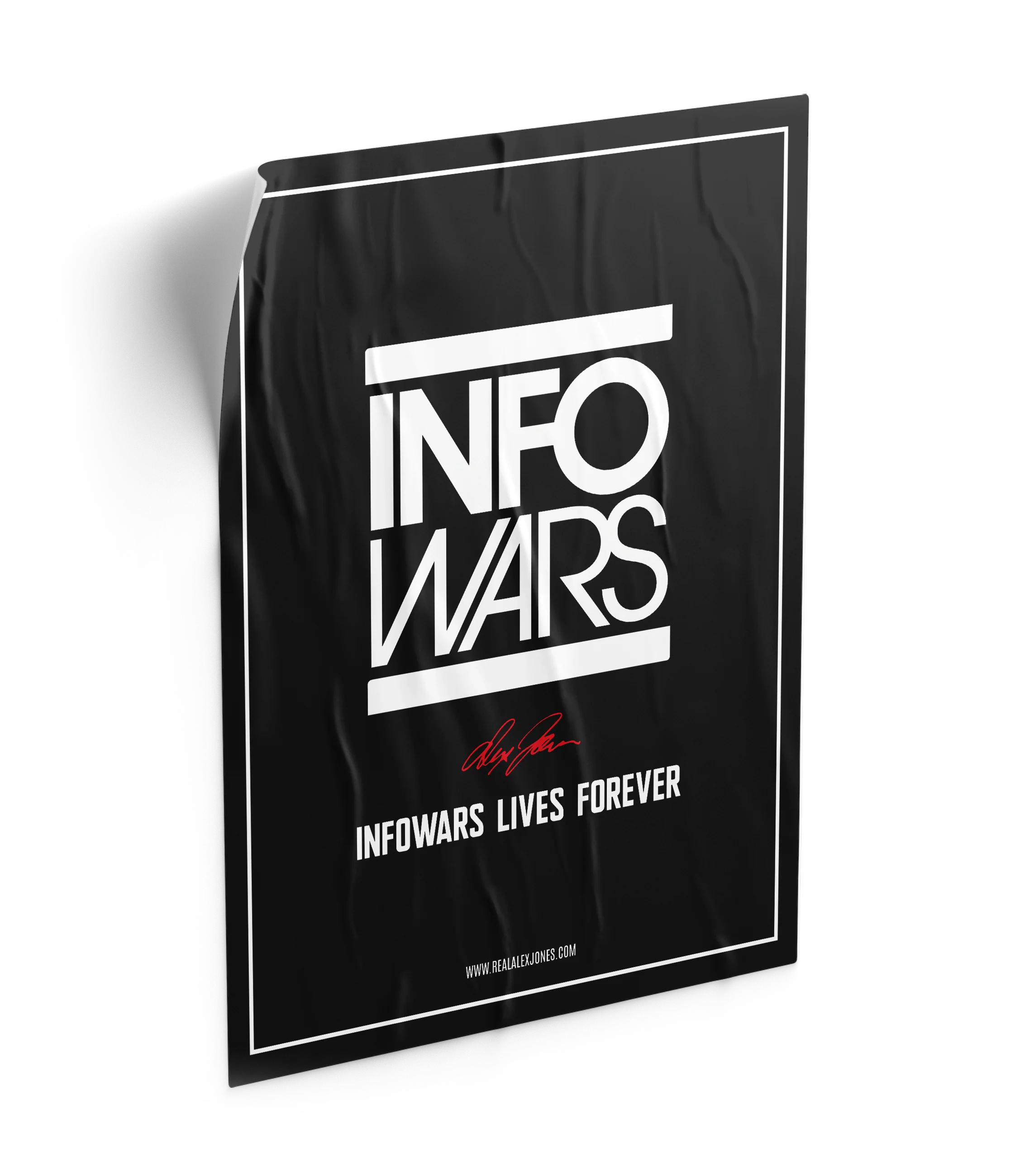 Infowars Lives Forever Fundraiser Poster - Image 3