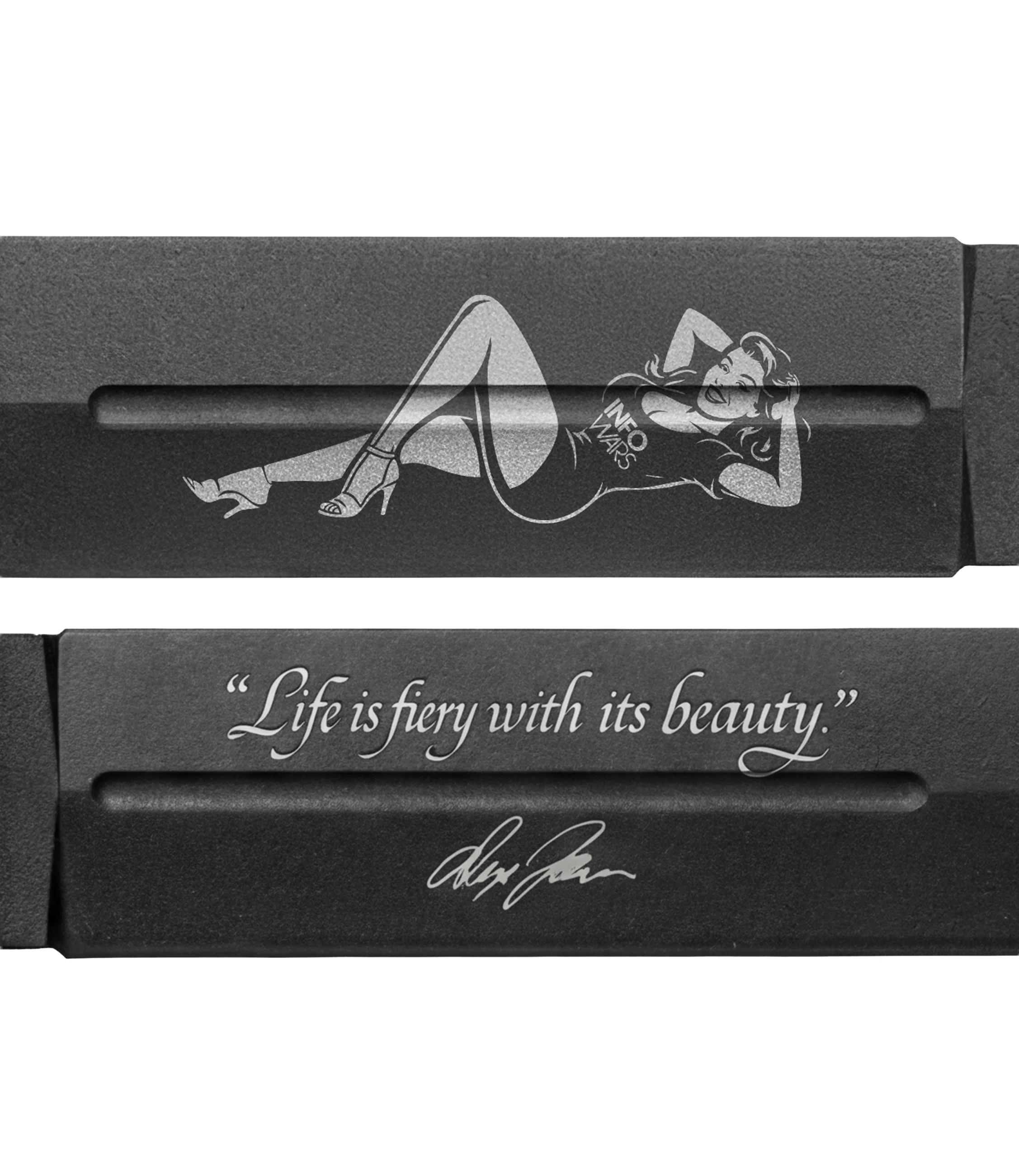 Life Is Fiery With It's Beauty Trench Knife - Image 4