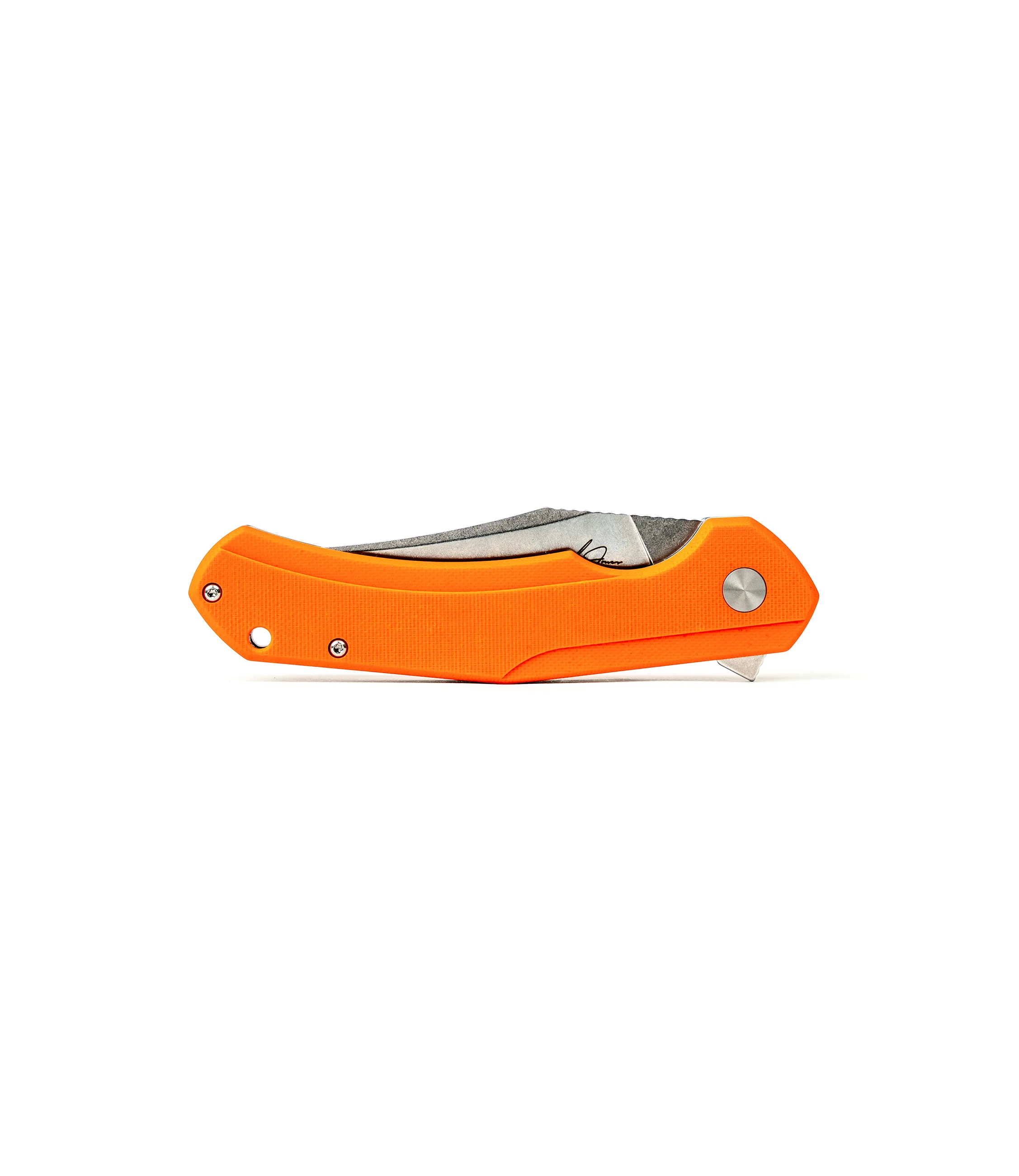 Alex Jones Burnt Orange Folding Blade - Image 4