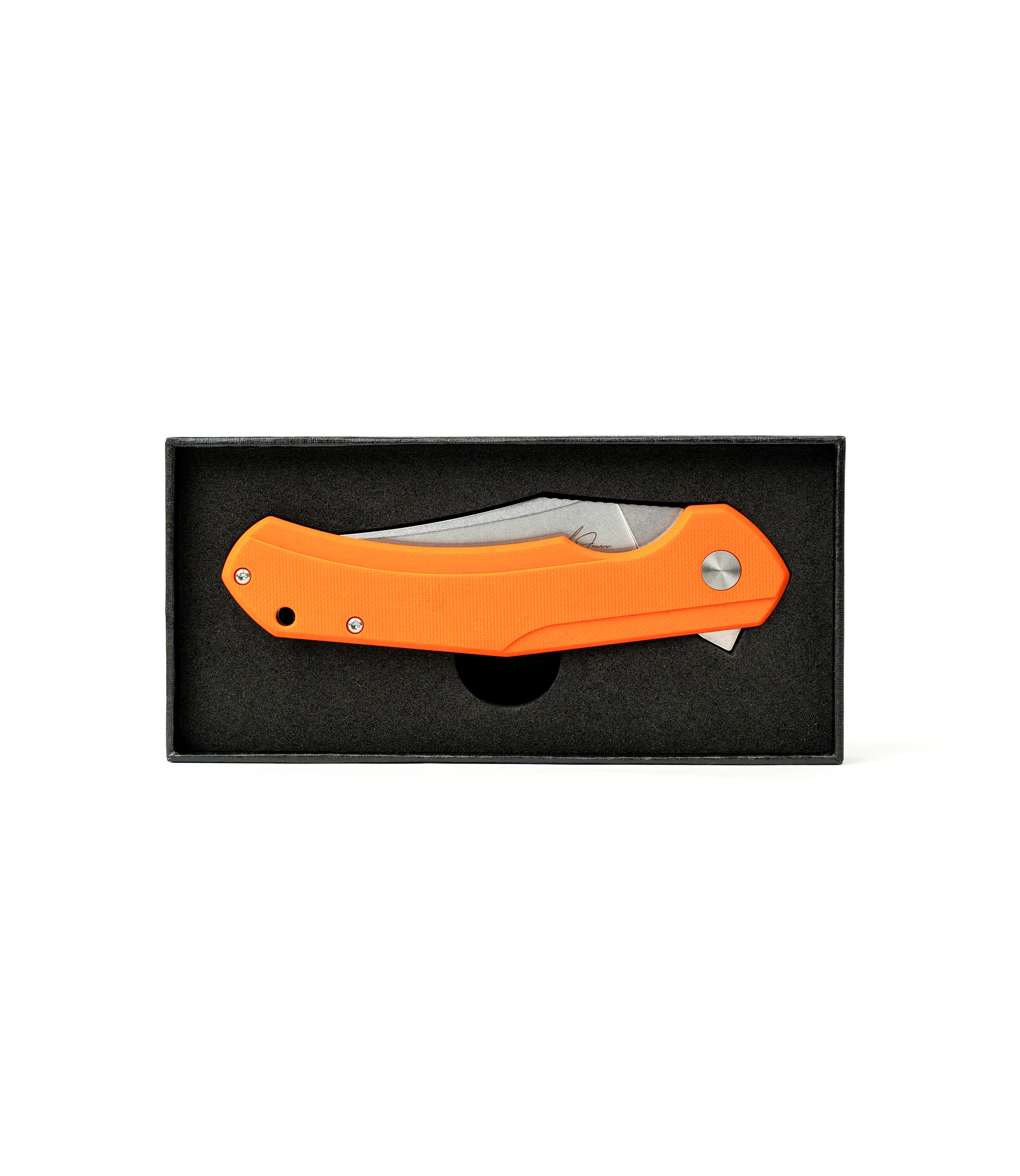 Alex Jones Burnt Orange Folding Blade - Image 5