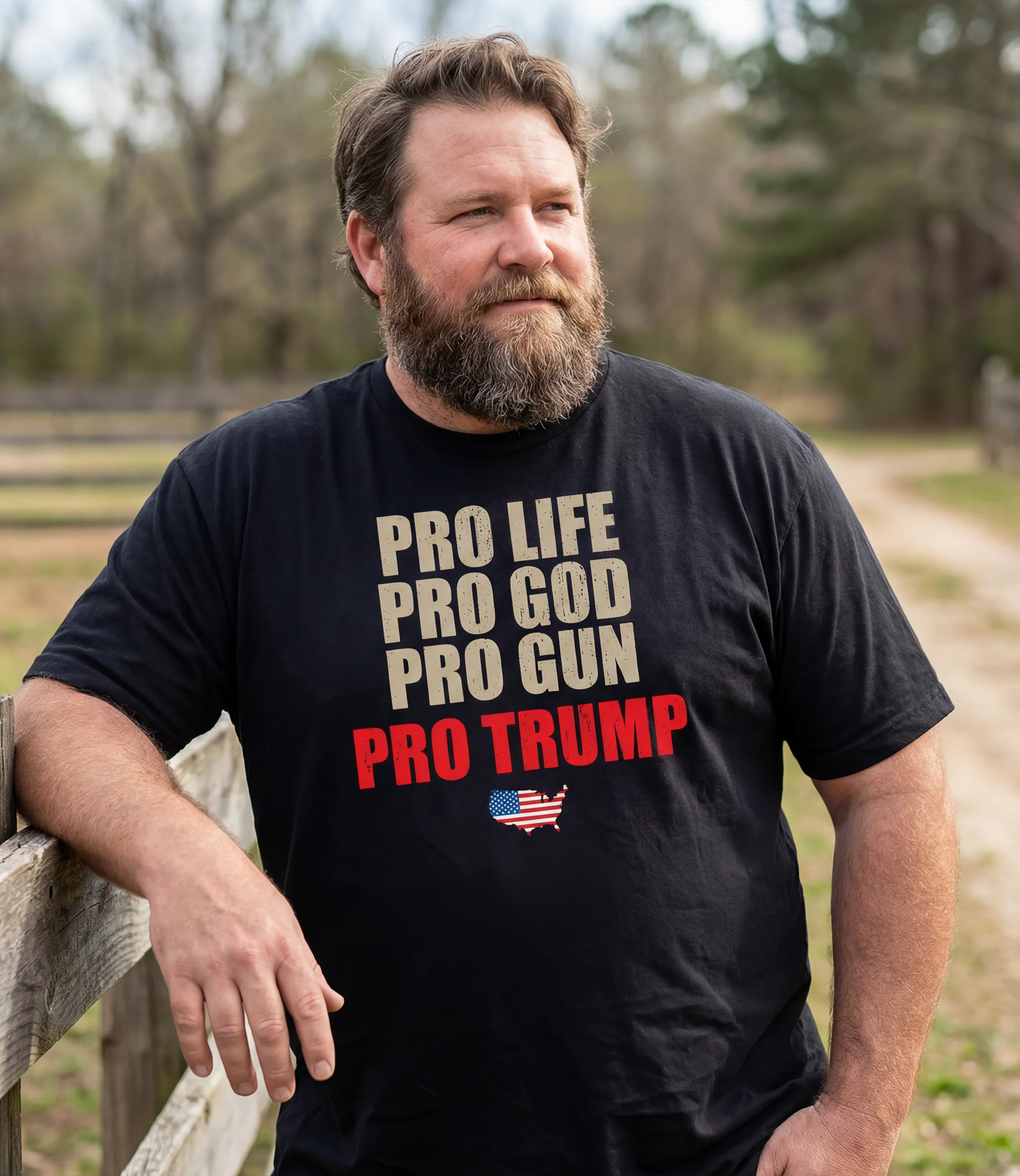 Pro Life, Pro God, Pro Gun T-Shirt - Image 3