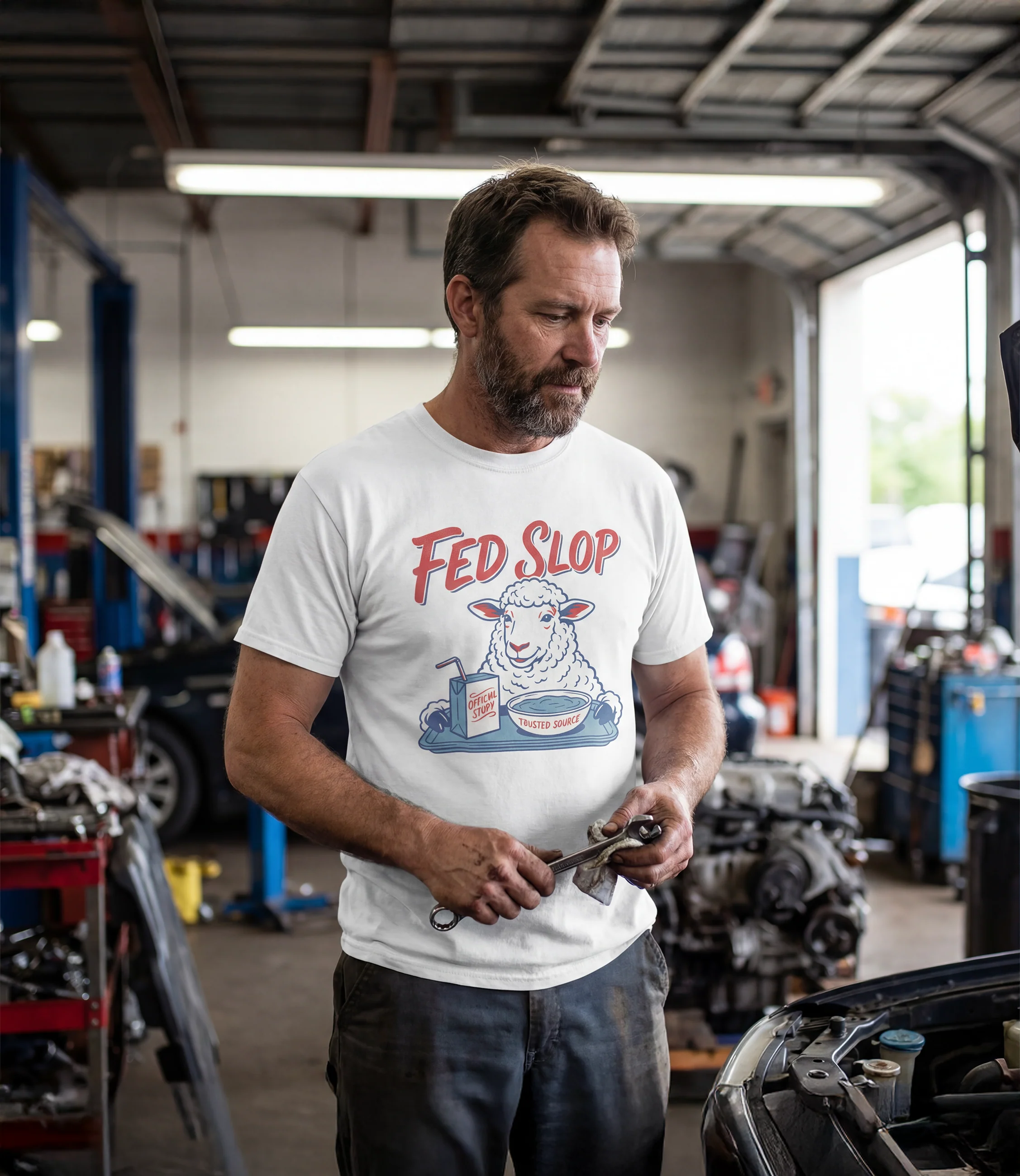 Sheep Fed Slop T-Shirt - Image 3