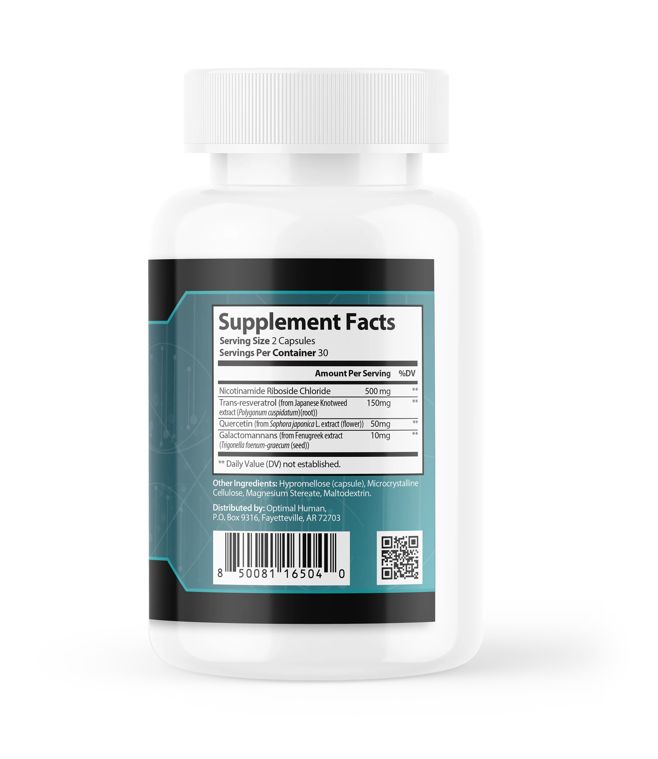 Ultra DNA Revival - NAD+ (60 Capsules) (30 Servings) - Image 4